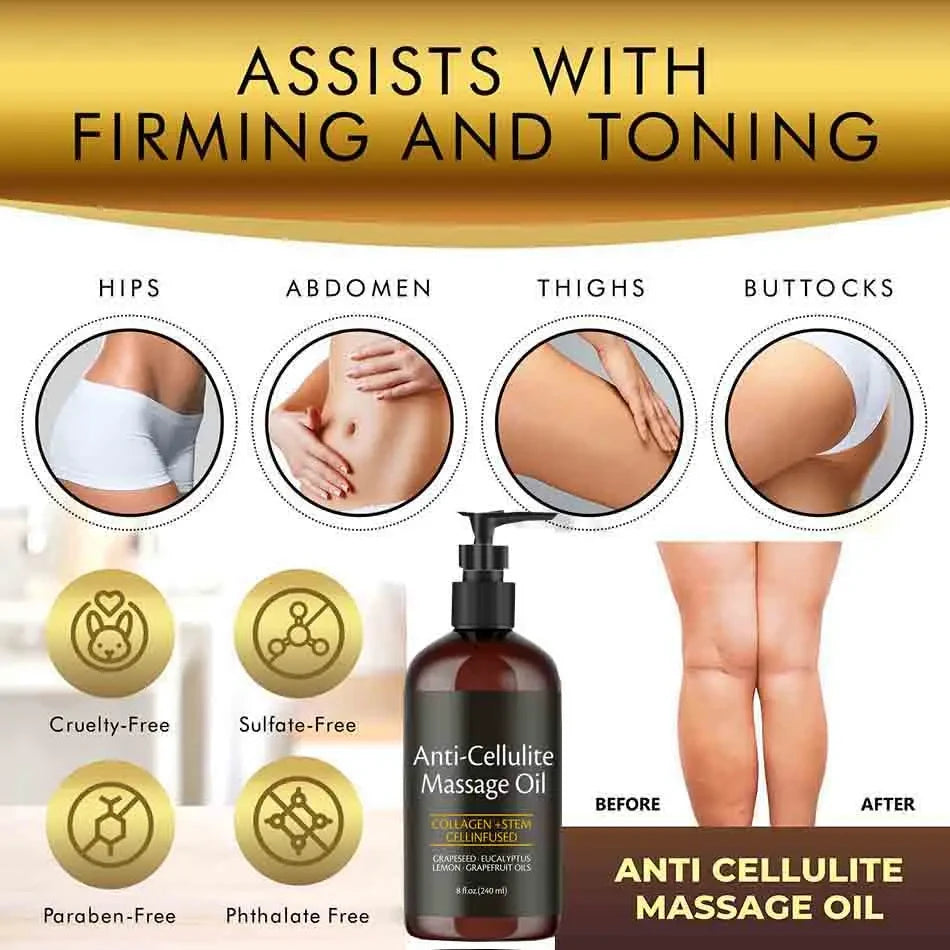 Anti Cellulite Collagen Body Oil