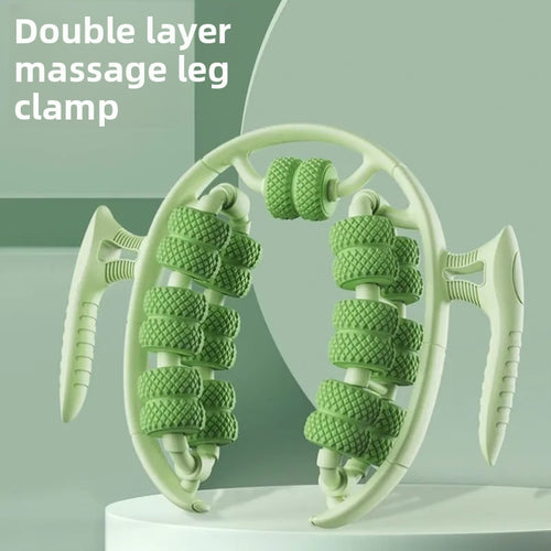26-Wheel Leg Massager Roller for Muscle Relaxation